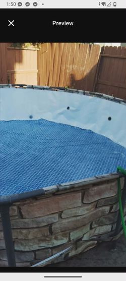 Pool 14ft wide x 3/4in deep