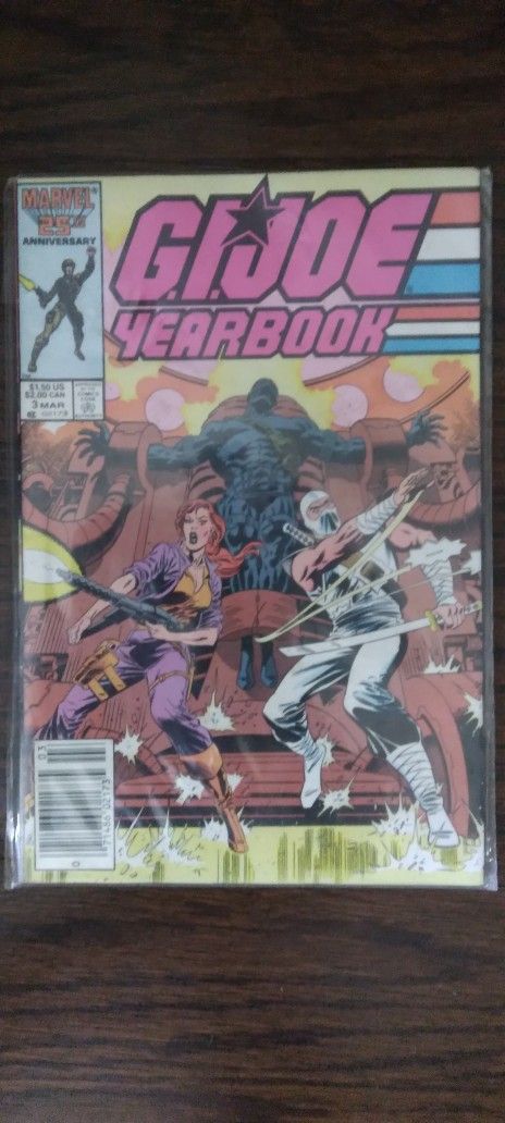 Gi Joe Yearbook 3 80s Comic 10.00