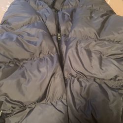 Men New XLbuffy Jacket Navy Blue