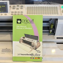 Cricut Expression 24” Cutter Bundle w/ Cartridges Mats Blades Craft Machine