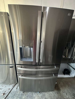GE Profile French Door 4‑Door – Stainless + Water/Ice – Priced to move