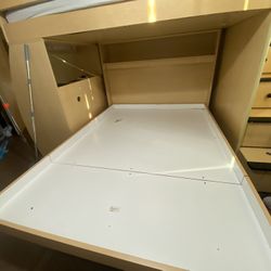 Full Size Bed Frame With Under bed Drawer