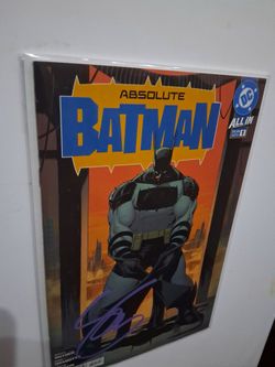ABSOLUTE BATMAN #1 (11th Print) SIGNED BY SCOTT SNYDER COA