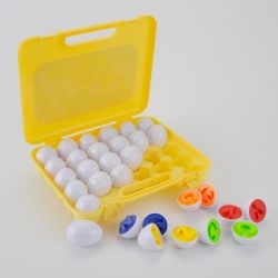 Matching Color And Eggs Educational Puzzle Toy For Kids