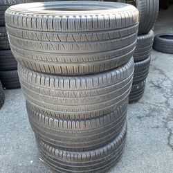 275/50R20 Pirelli 275/50/20 set of 4 matching used tires in great condition. 350$ for 4 tires plus tax. Mount available but not included. Wheel alignm