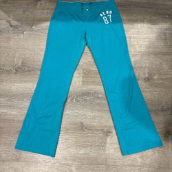 Aeropostale blue flare pants