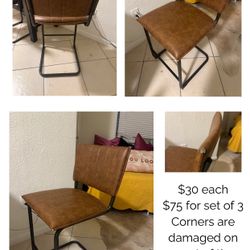 Leather Bar Stools