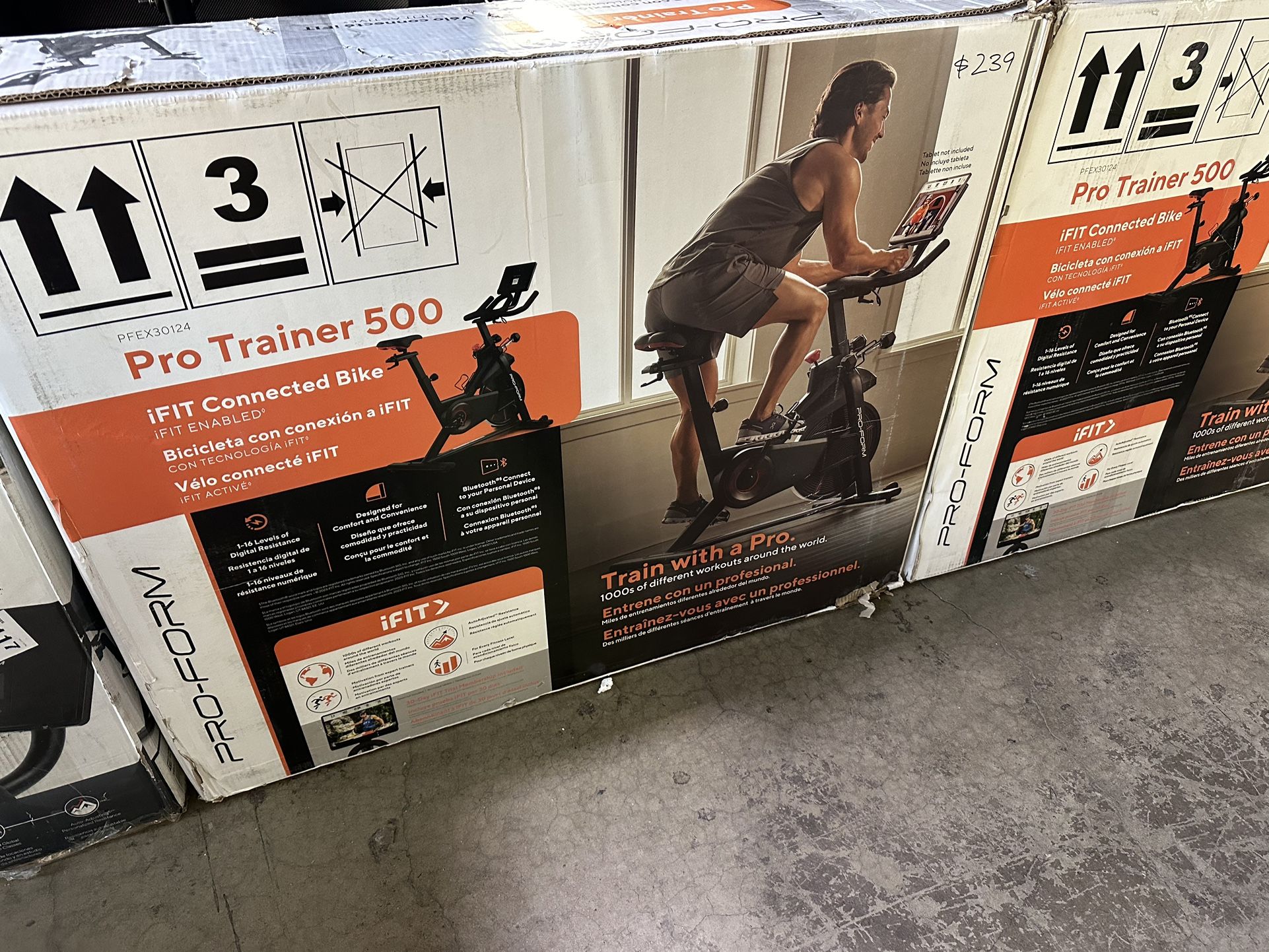 Pro Trainer 500 Ifit Connected Bike
