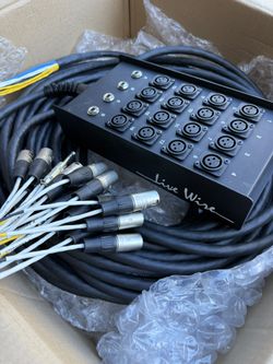 Live Wire 16x4 100ft Audio Snake – Used Once