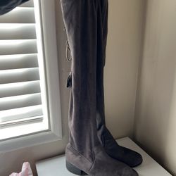 Over The Knee Suede Boots