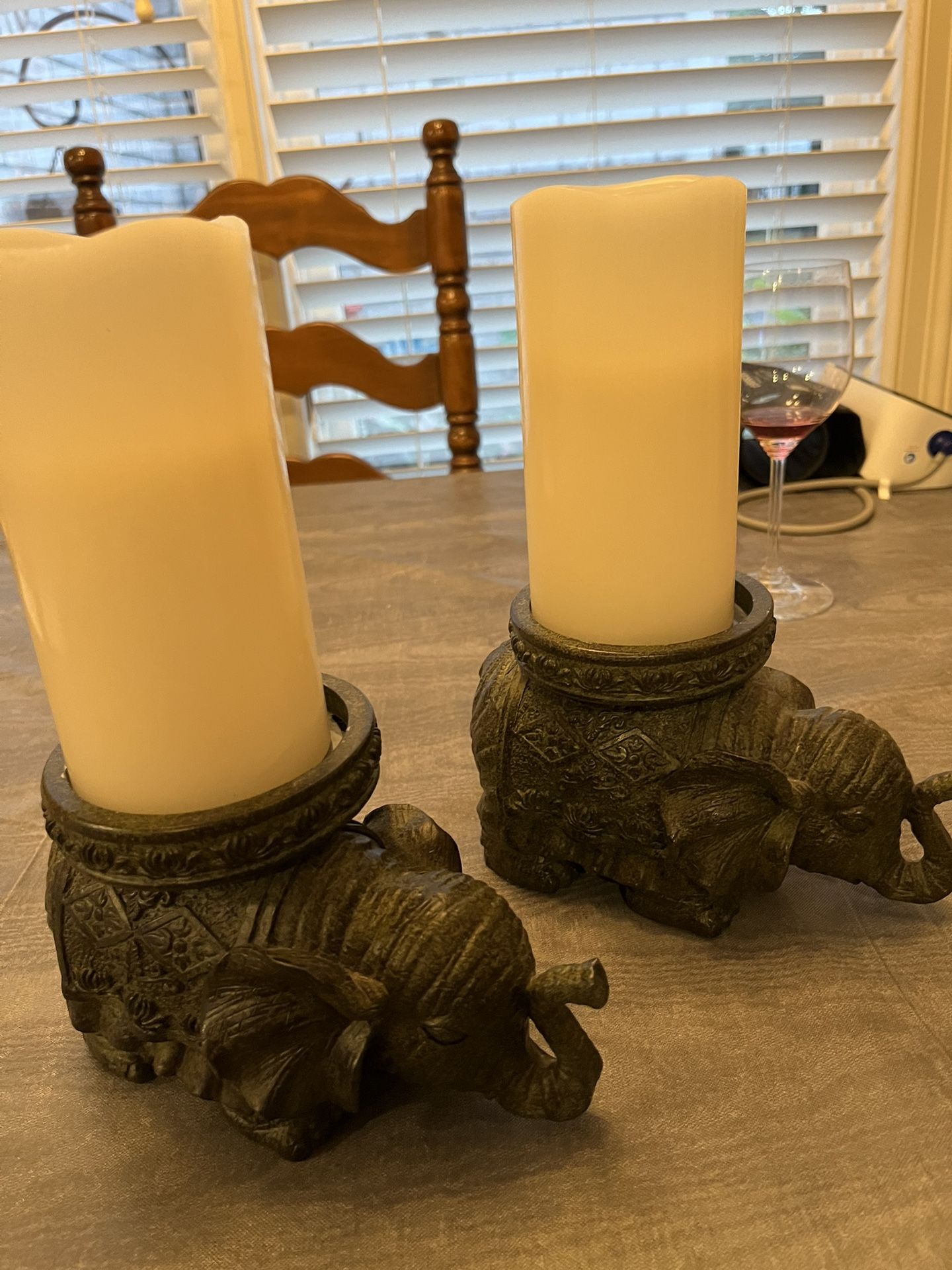 Elephant Candle Holders