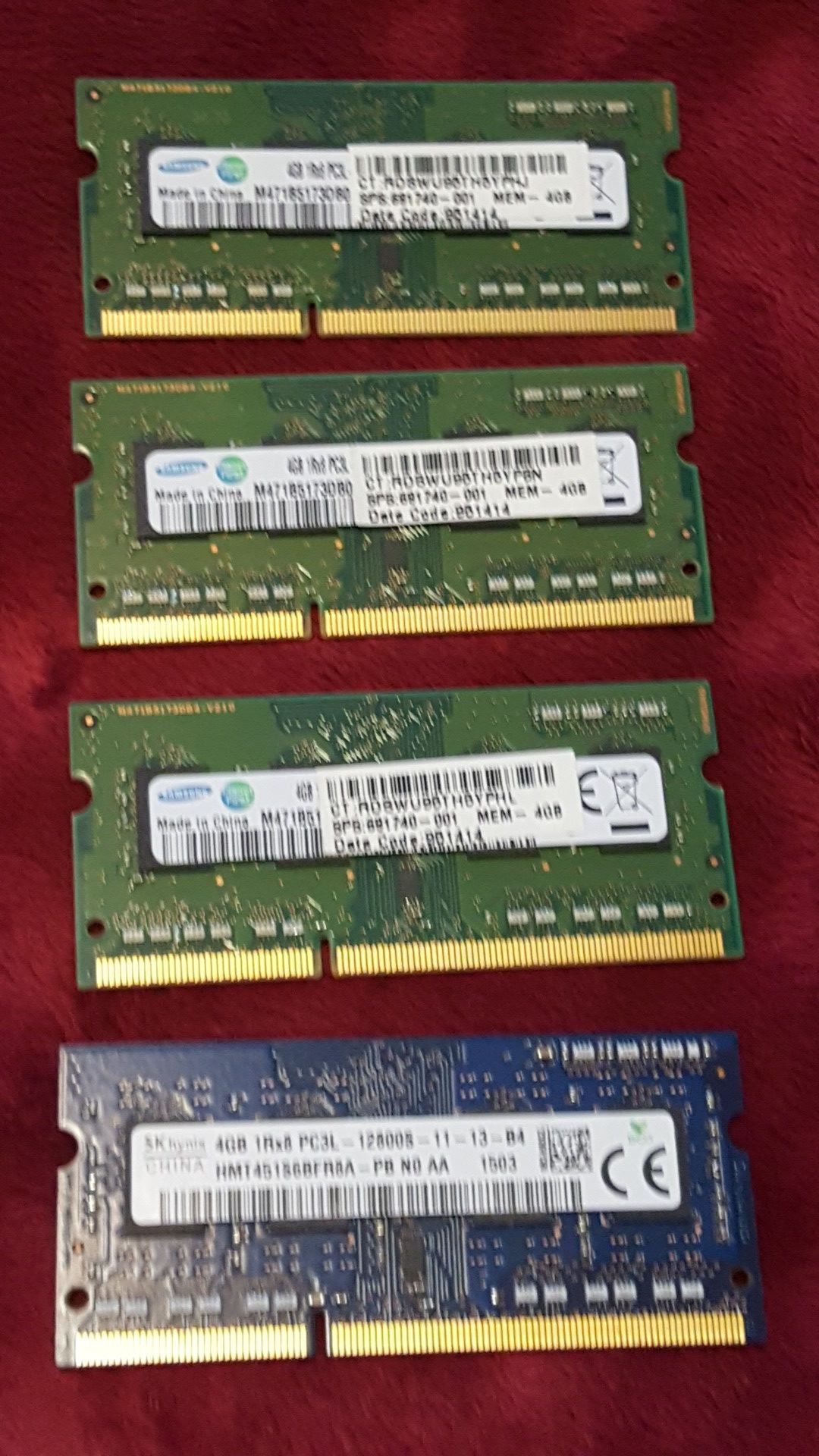 *** 4GB DDR3 Memory ***