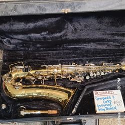 Beuscher Alto Sax Refurbished - $475