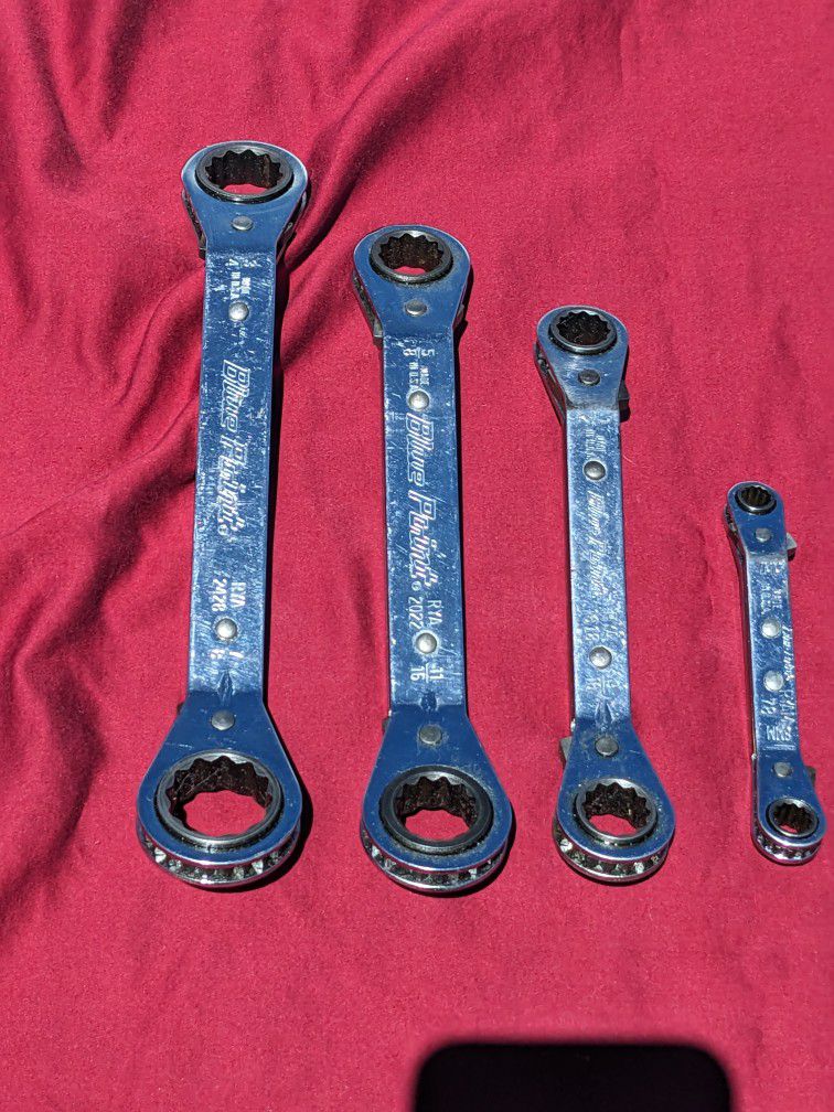 Blue Point Snap-on Tools Offset Ratcheting Wrenches