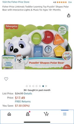 Fisher-Price Linkimals Toddler Learning Puzzlin 