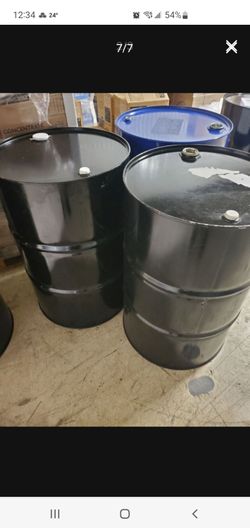 Special Price Empty Drum 55galon Barrel In Good Condition