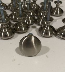 25 Satin Nickel Cabinet Knobs
