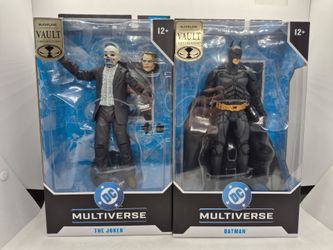 McFarlane DC Multiverse Vault Collection Joker & Batman Figures