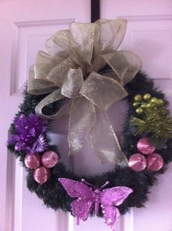 Holiday handmade wreath sale $35.00