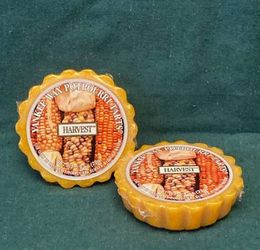 Vintage Yankee Candle wax potpourri tarts Harvest autumn fall scent old style melts