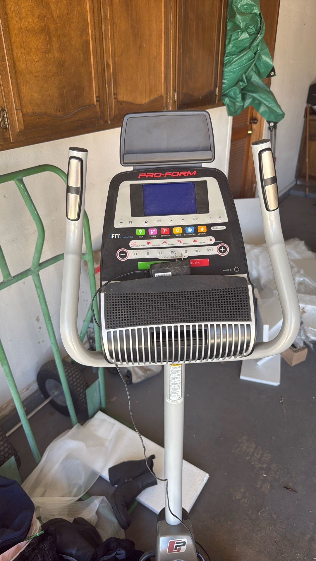 Proform Bike With Fan