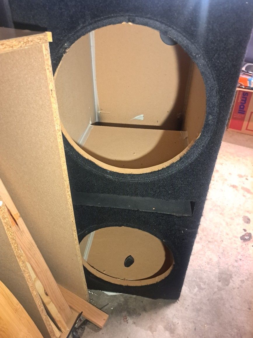 Ported Speaker Box for 2 12 Inch Subs for Sale in Santee, CA - OfferUp
