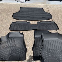 Full Set Of Weather tech  Mats For 2009 Lexus Pebble beach Model  