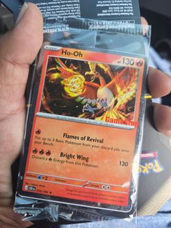 Ho-Oh Gamestop exclusive Promo