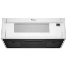 Brand New Whirlpool 1.1 cu.ft. Over the Range Low Profile Microwave Hood Combination in White 30" W
