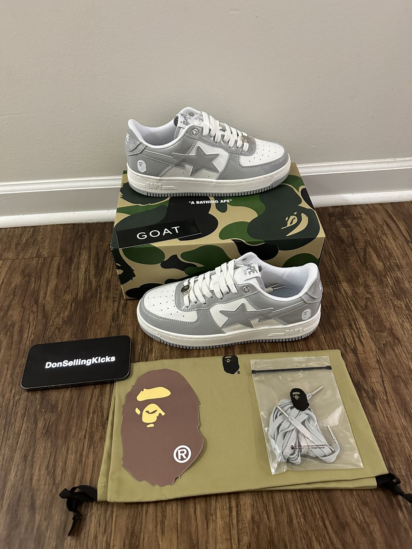 Bapesta ‘Light Grey’