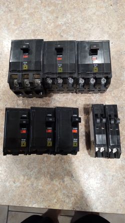 Square d breakers