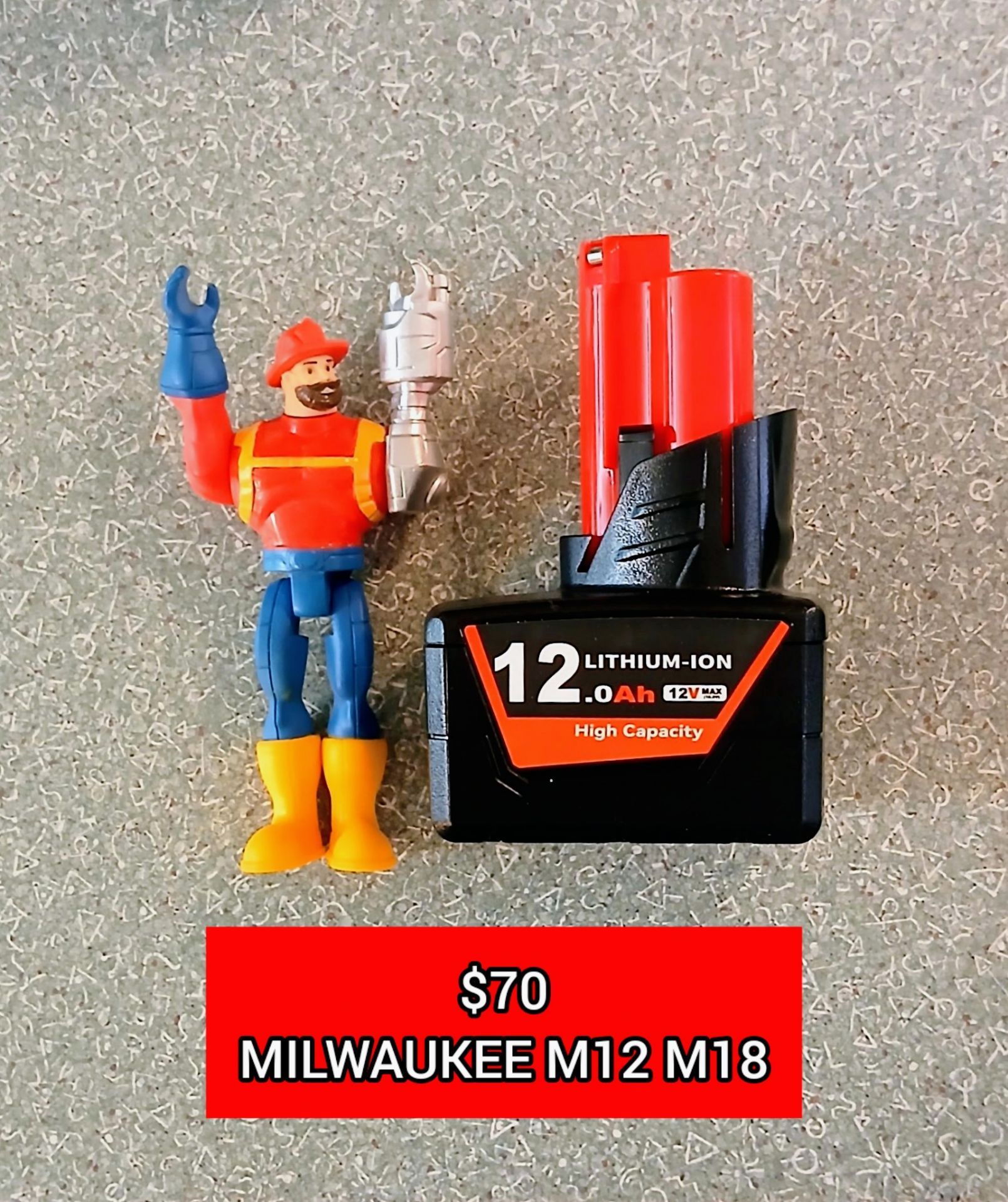 Milwaukee M12 M18 battery charger tools impacts