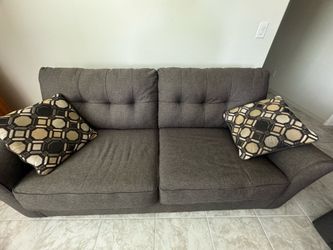 Sofa & love sear. Matching
