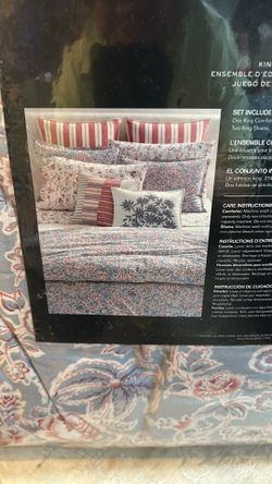 New Lauren Ralph Lauren Maddie King Comforter Set