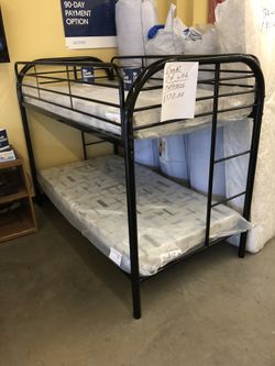 Bunk Bed with Mattresses