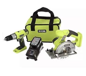 New Ryobi drill and saw