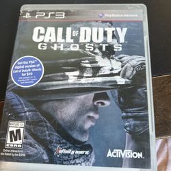 Call Of Duty Ghosts PS3