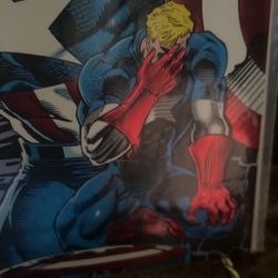 Captain America 🇺🇸 Foil Cover Comicbook
