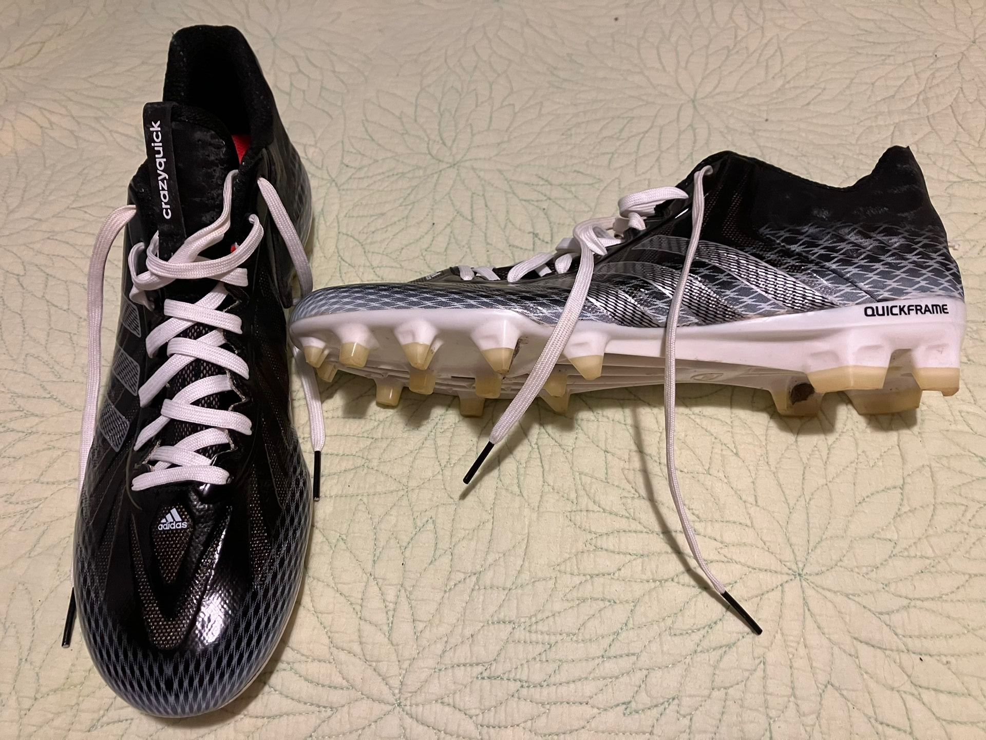 ADIDAS CrazyQuick adidas Size 12 1/2 Cleats
