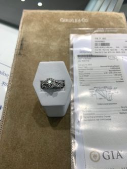 14KT White Gold Diamond Ring