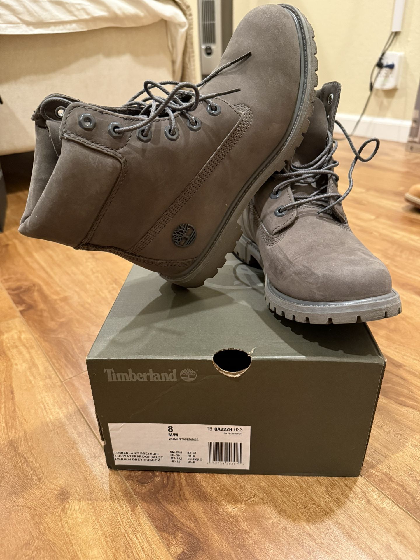 Women Grey Timberland Boots