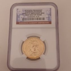 Andrew Jackson 2008 P Brilliant Uncirculated 