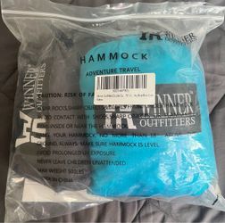 Winner Outfitters Camping Sleeping Hammock Blue/Teal