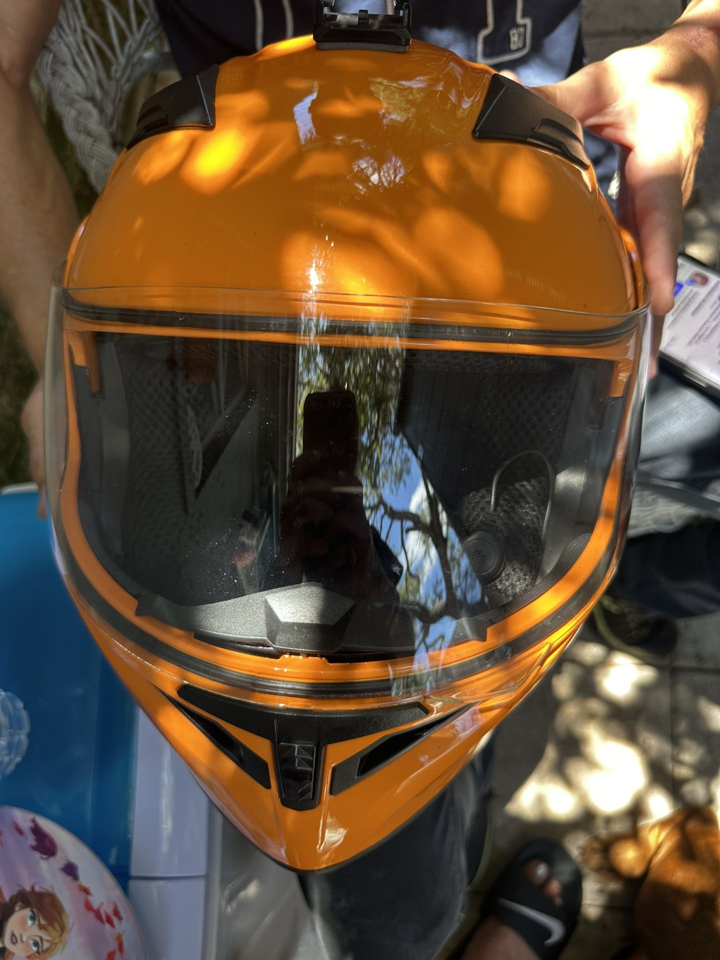 motorcycle helmet
