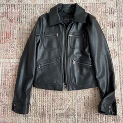 Banana Republic Leather Jacket - XS