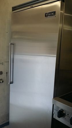 Viking single refrigerator set