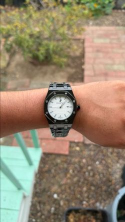 Men watch