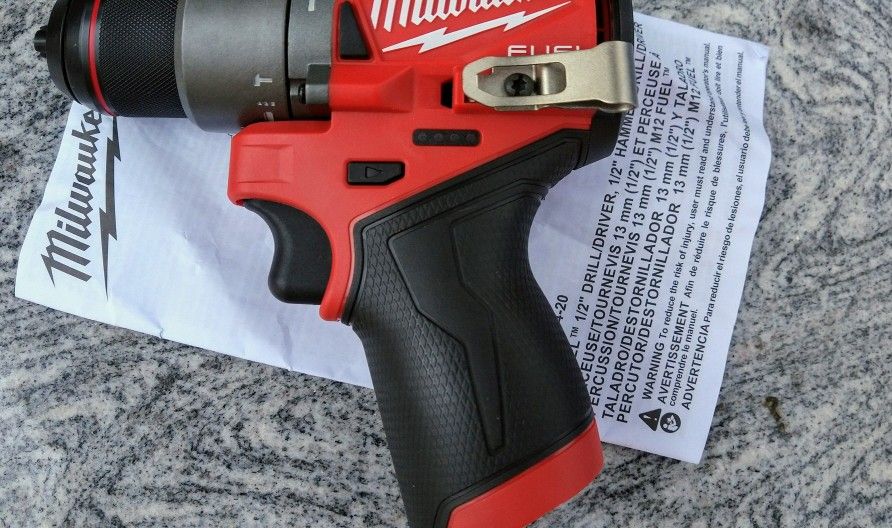 Milwaukee M12V Fuel Cordless 1/2" Hammer Drill/Driver (Bare Tool)