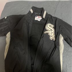 Vintage Majestic White Sox Bomber Jacket 