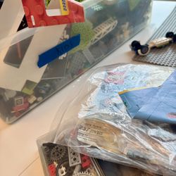 18 pounds of LEGO
